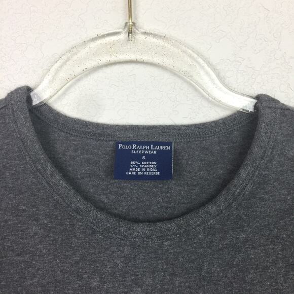 POLO RALPH LAUREN Dark Gray Crewneck Sz S - Picture 3 of 5